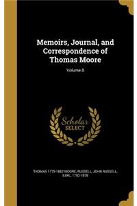 Memoirs, Journal, and Correspondence of Thomas Moore; Volume 8