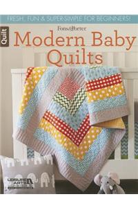 Fons & Porter Quilty Magazine Modern Baby Quilts