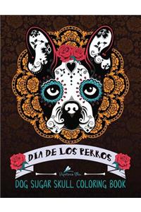 Dog Sugar Skull Coloring Book