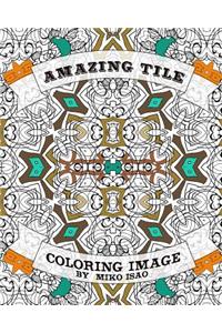 Amazing Tile Coloring Image