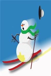 Journal Funny Snowman Joke Silly Humor