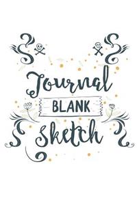 Journal Blank Sketch