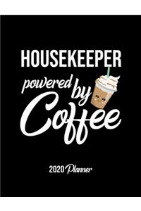 Housekeeper Powered By Coffee 2020 Planner