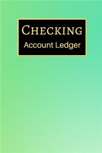 Checking Account Ledger