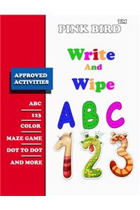 Write and Wipe ABC 123