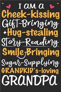 I am a cheek kissing gift bringing hug stealing story reading smile bringing sugar supplying grand kid's loving nana