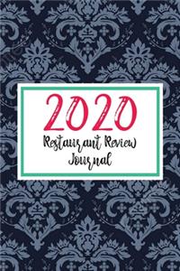 2020 Restaurant Review Journal