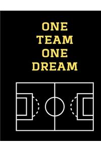 One Team One Dream Soccer Coaching Journal
