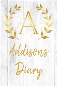 Addison's Diary