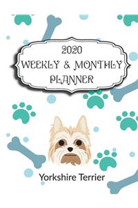 2020 Yorkshire Terrier Planner