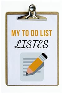 My to Do List Notebook