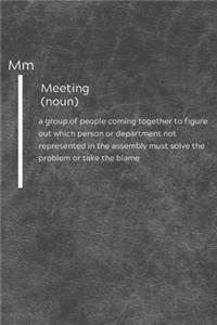 Meeting (Noun)