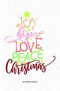 Joy Hope Love Peace Christmas