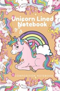 Unicorn Lined Notebook - Composition Notebook