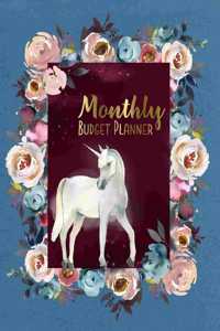 Monthly Budget Planner: 8.5 x 11 30 Month Budget Money Tracker With Weekly Notes And Savings Notes