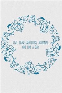 Five Year Gratitude Journal