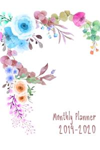 2019-2020 Monthly Planner
