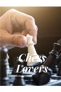 Chess Lovers 2020 Calendar Journal
