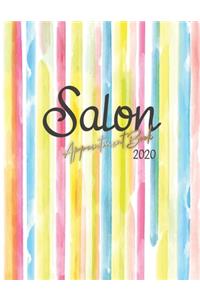 Salon Appointment Book 2020