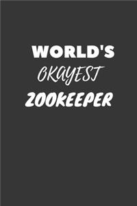 World's Okayest Zookeeper Notebook