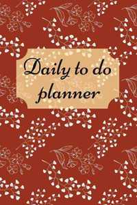 Daily to do planner