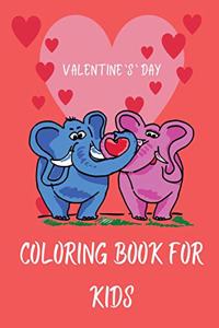 Valentine`s Day Coloring Book for Kids