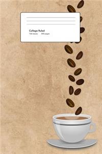 Coffee Lovers Composition Notebook