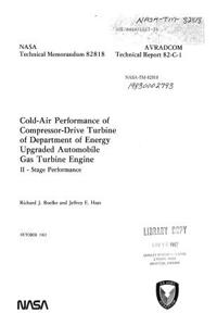 Cold-Air Performance of Compressor-Drive Turbine of Department of Energy Upgraded Automobile Gas Turbine Engine. 2