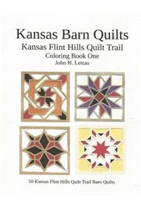 Kansas Barn Quilts Coloring Book One