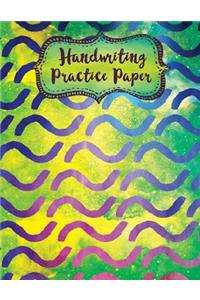 Handwriting Practice Paper