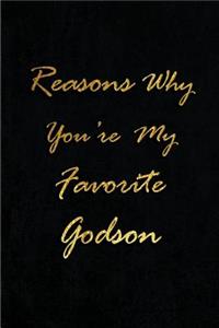 Reasons Why You're the World's Best Godmother: Blank Lined Journals for Godson (6"x9") for family Keepsakes, Gifts (Funny, Asking and Gag) for Godsons, Godmother and Godfather