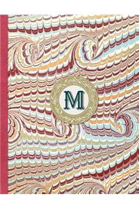 Monogrammed Planner 2019 Personalized Initial Letter M