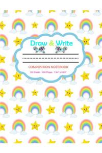 Draw and Write Composition Notebook