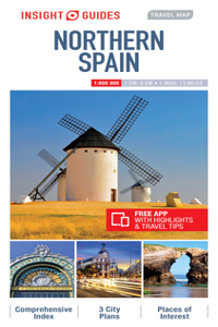 Insight Guides Travel Map Northern Spain