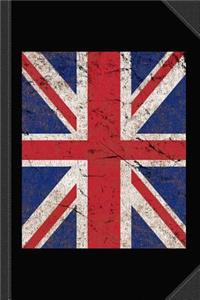 Vintage Union Jack Journal Notebook