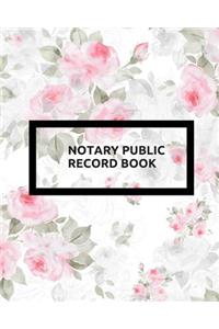 Notary Public Record Book