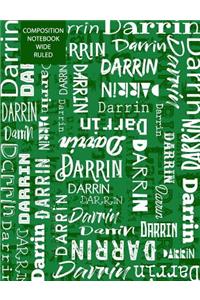 Darrin Composition Notebook Wide Ruled