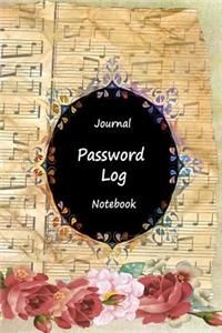 Journal Password Logbook Notebook: Music Lover, Personal Internet Address Log Book, Web Site Password Organizer, Record Passwords, Password Keeper, Online Organizer, Tracking Protect Usernames, Web Addresses Directory, 120 Pages 6