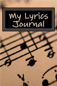 My Lyrics Journal