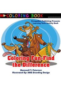 Find The Difference Coloring Book