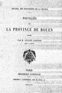 Pouilles de la Province de Rouen