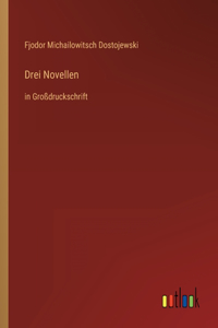 Drei Novellen: in Großdruckschrift