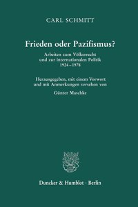 Frieden Oder Pazifismus?