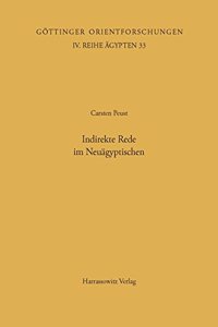 Indirekte Rede Im Neuagyptischen