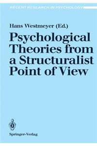 Psychological Theories from a Structuralist Point of View