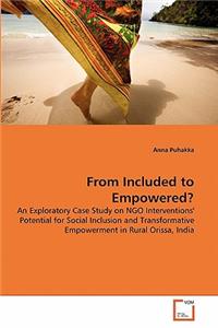 From Included to Empowered?