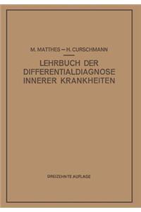 Lehrbuch Der Differentialdiagnose Innerer Krankheiten