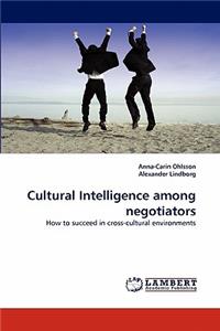 Cultural Intelligence among negotiators