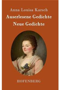 Auserlesene Gedichte / Neue Gedichte