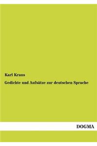 Gedichte Und Aufsatze Zur Deutschen Sprache